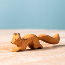 Load image into Gallery viewer, Wooden Running Squirrel
