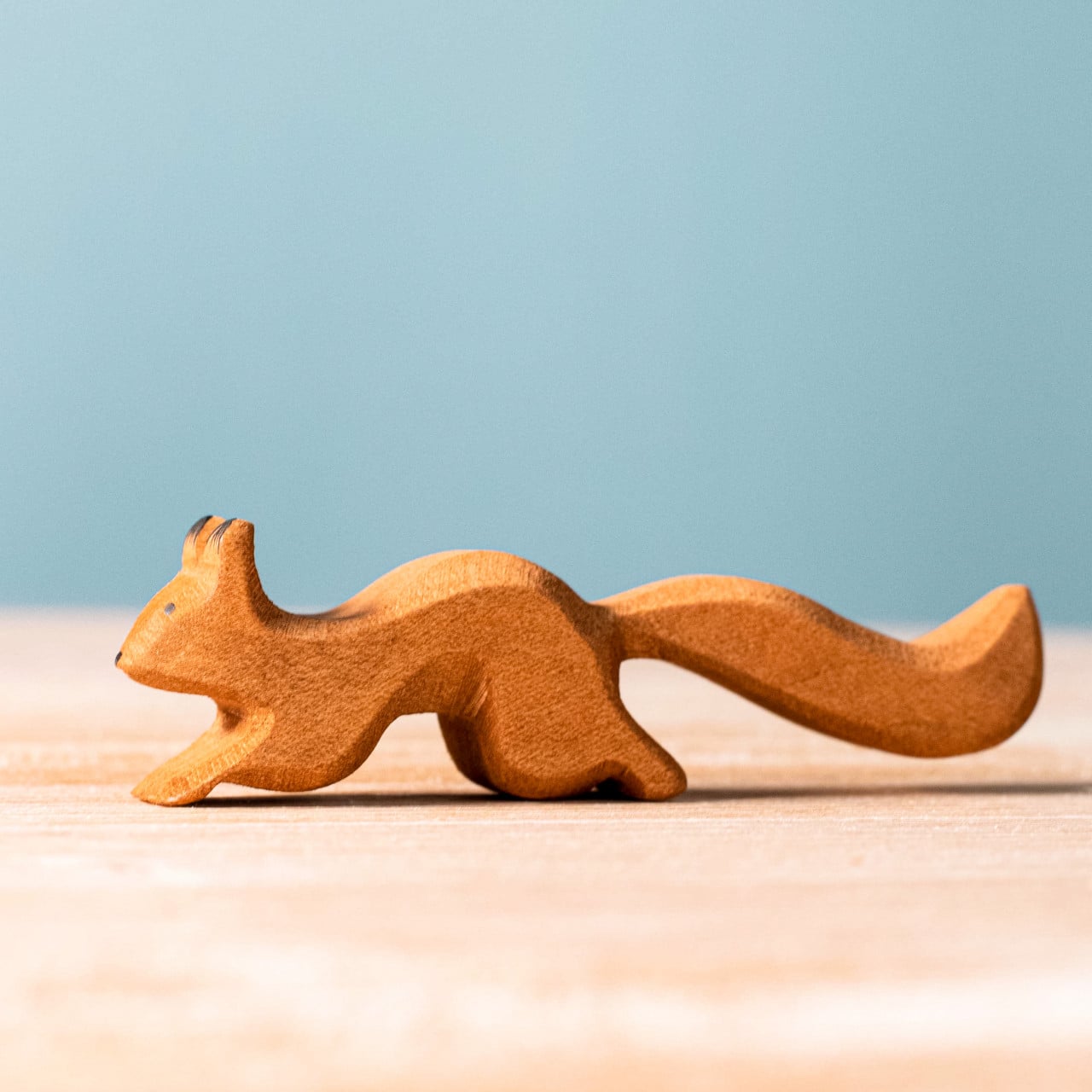 Wooden Running Squirrel