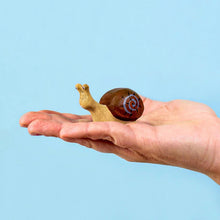 Load image into Gallery viewer, Wooden Snail
