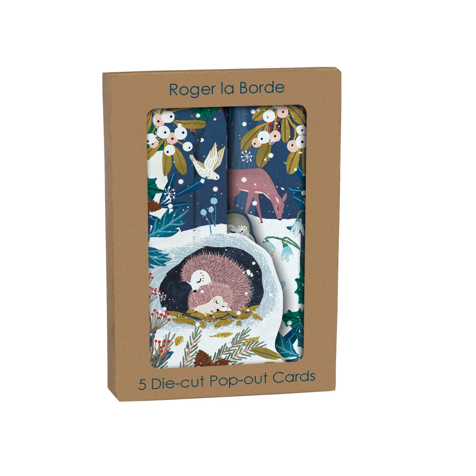 Wild Wood Hideaway Tri-fold Cards - Boxed Set of 5