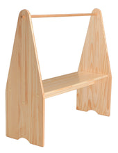 Load image into Gallery viewer, Wood Playstand - Single w/ Arch
