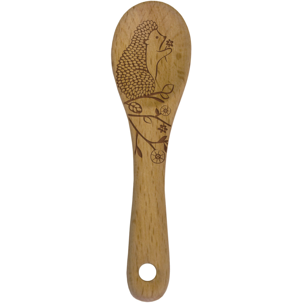 Child's Etched Wooden Spoon