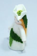 Load image into Gallery viewer, Christmas Rose Fairy Felted Waldorf Doll - Two Skin Colors
