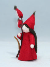 Load image into Gallery viewer, Rose Hips Fairy Felted Waldorf Doll - Four Skin Colors
