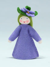 Load image into Gallery viewer, Sweet Violet Fairy Felted Waldorf Doll - Two Skin Colors
