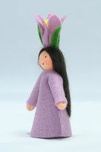 Load image into Gallery viewer, Crocus Fairy Felted Waldorf Doll - Four Skin Colors
