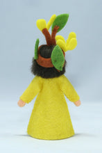 Load image into Gallery viewer, Forsythia Fairy Felted Waldorf Doll - Two Skin Colors
