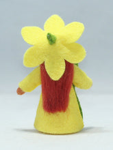 Load image into Gallery viewer, Daffodil Cap Fairy Felted Waldorf Doll - Three Skin Tones
