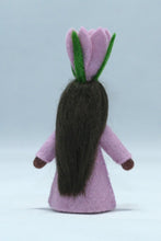 Load image into Gallery viewer, Crocus Fairy Felted Waldorf Doll - Four Skin Colors

