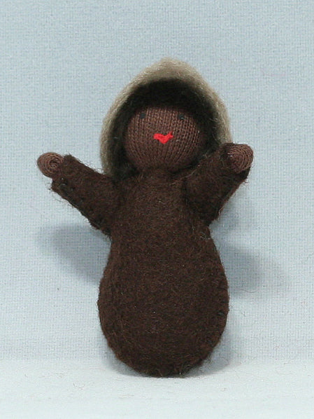 Seed Baby Felted Waldorf Doll - Three Skin Colors