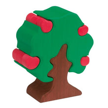 Load image into Gallery viewer, Apple Tree with Apples Wooden Stacker
