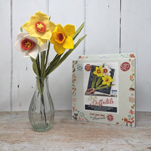 Load image into Gallery viewer, Felt Daffodils Flower Craft Kit
