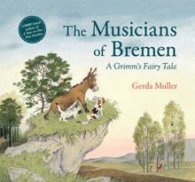 Load image into Gallery viewer, &lt;i&gt;The Musicians of Bremen&lt;/i&gt; illustrated by Gerda Muller
