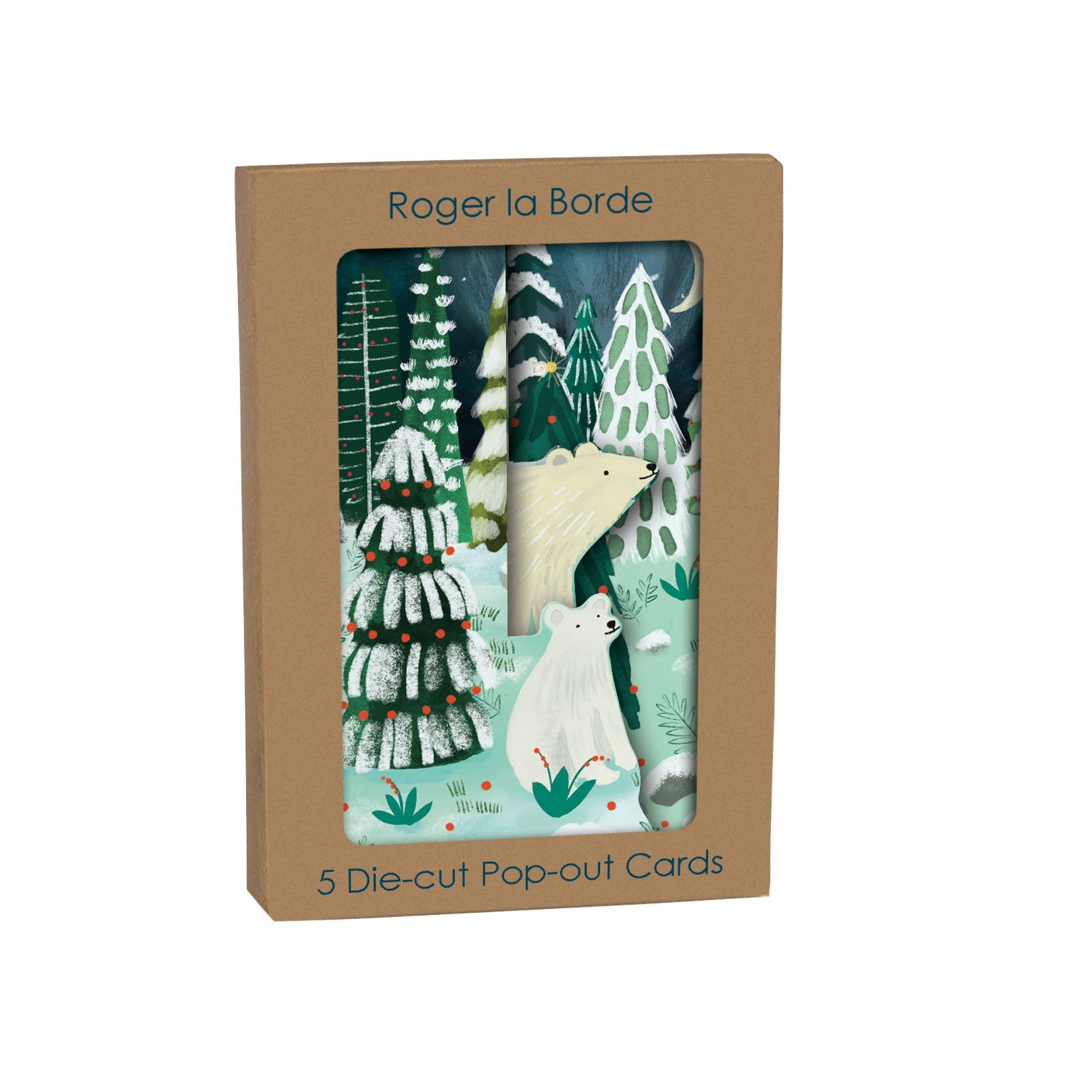 Snowdomia Tri-fold Cards - Boxed Set of 5