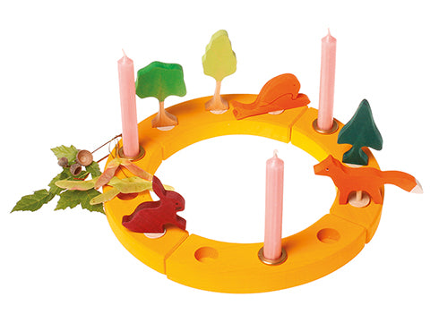 Grimm's Birthday Ring Decoration - Birch