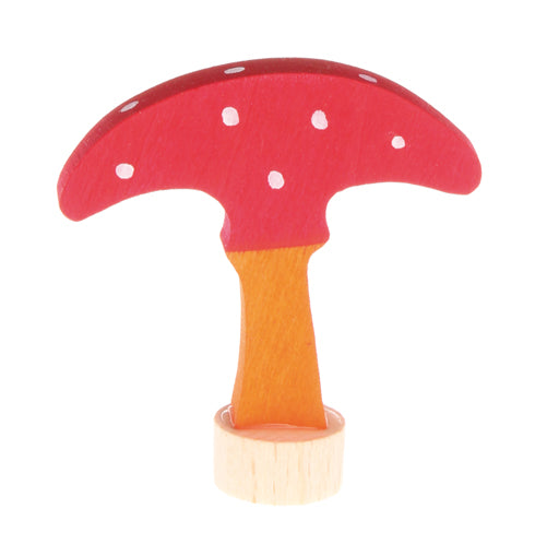 Grimm's Birthday Ring Decoration - Toadstool