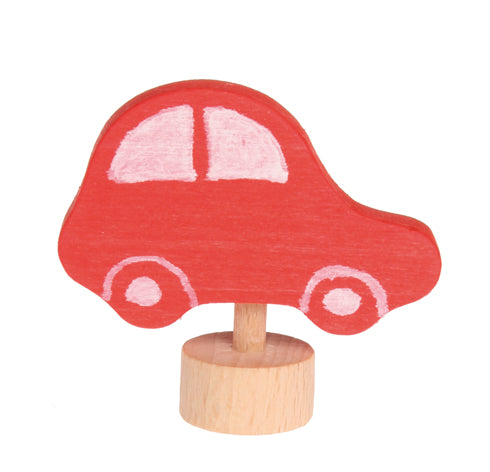 Grimm's Birthday Ring Decoration - Red Car