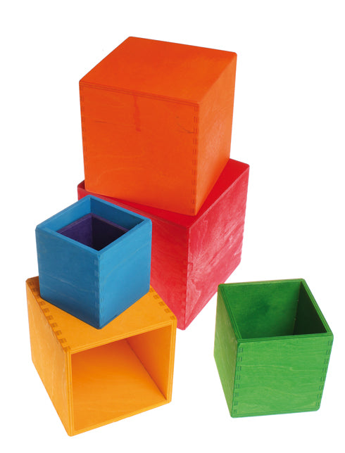 Grimm's Large Nesting Rainbow Boxes