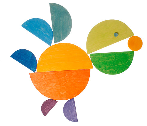 Grimm's Large Rainbow Semicircles