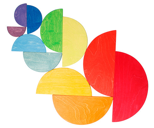 Grimm's Large Rainbow Semicircles