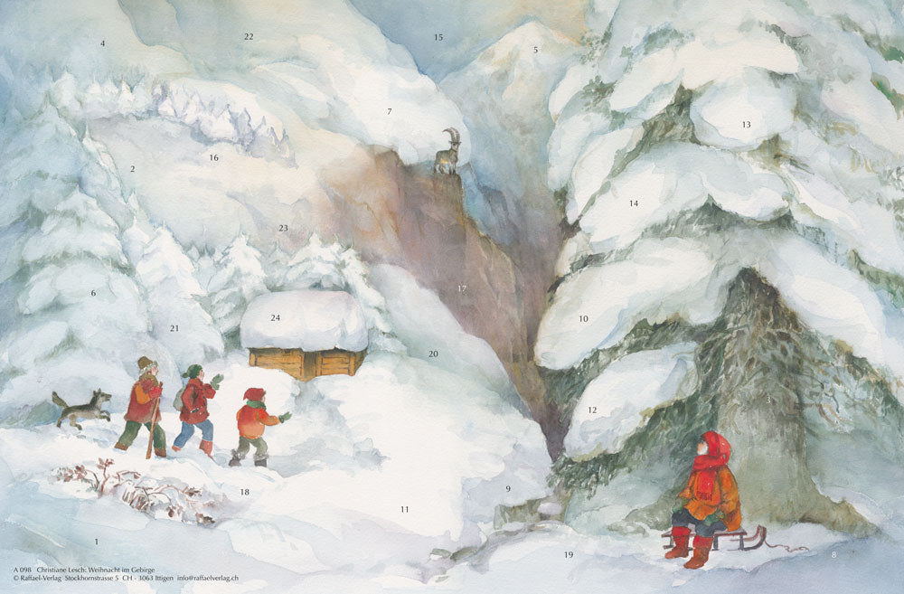 Christmas in the Mountains Advent Calendar
