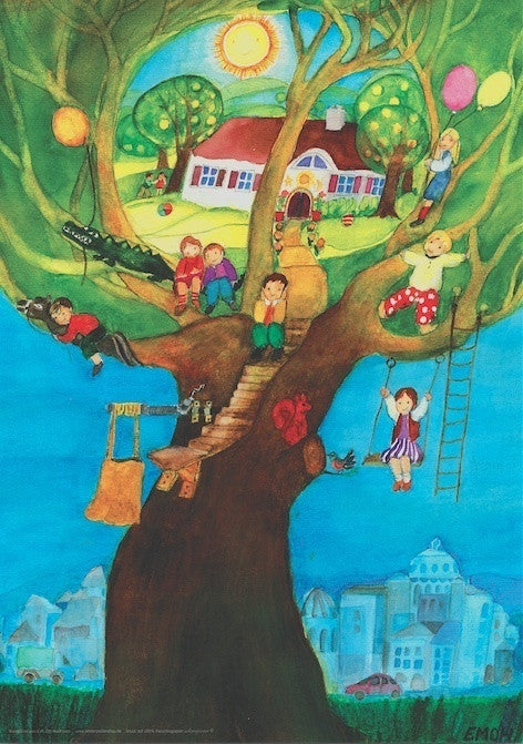 <i>Wish Tree</i> Poster by Eva-Maria Ott-Heidmann