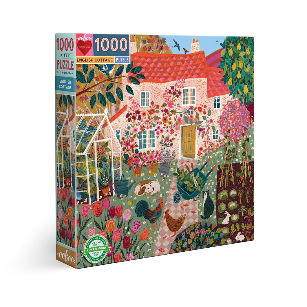 English Cottage 1000 Piece Puzzle