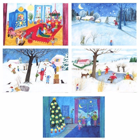 <i>Winter</i> Postcard Collection by Eva-Maria Ott-Heidmann
