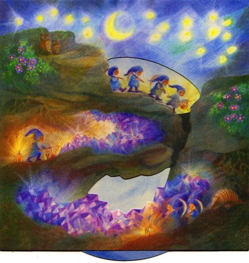 The Gnomes at Work - Turning Wheel Story Card