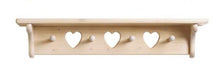 Load image into Gallery viewer, Child&#39;s Wooden Peg Shelf
