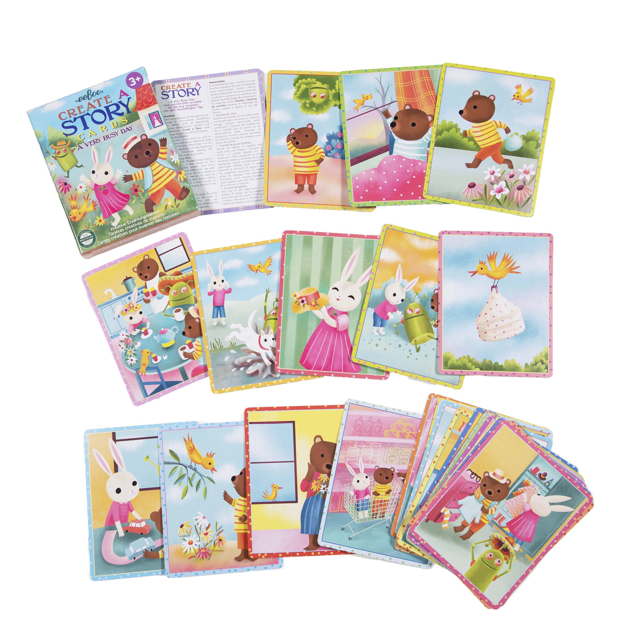 A Very Busy Day Create A Story Cards