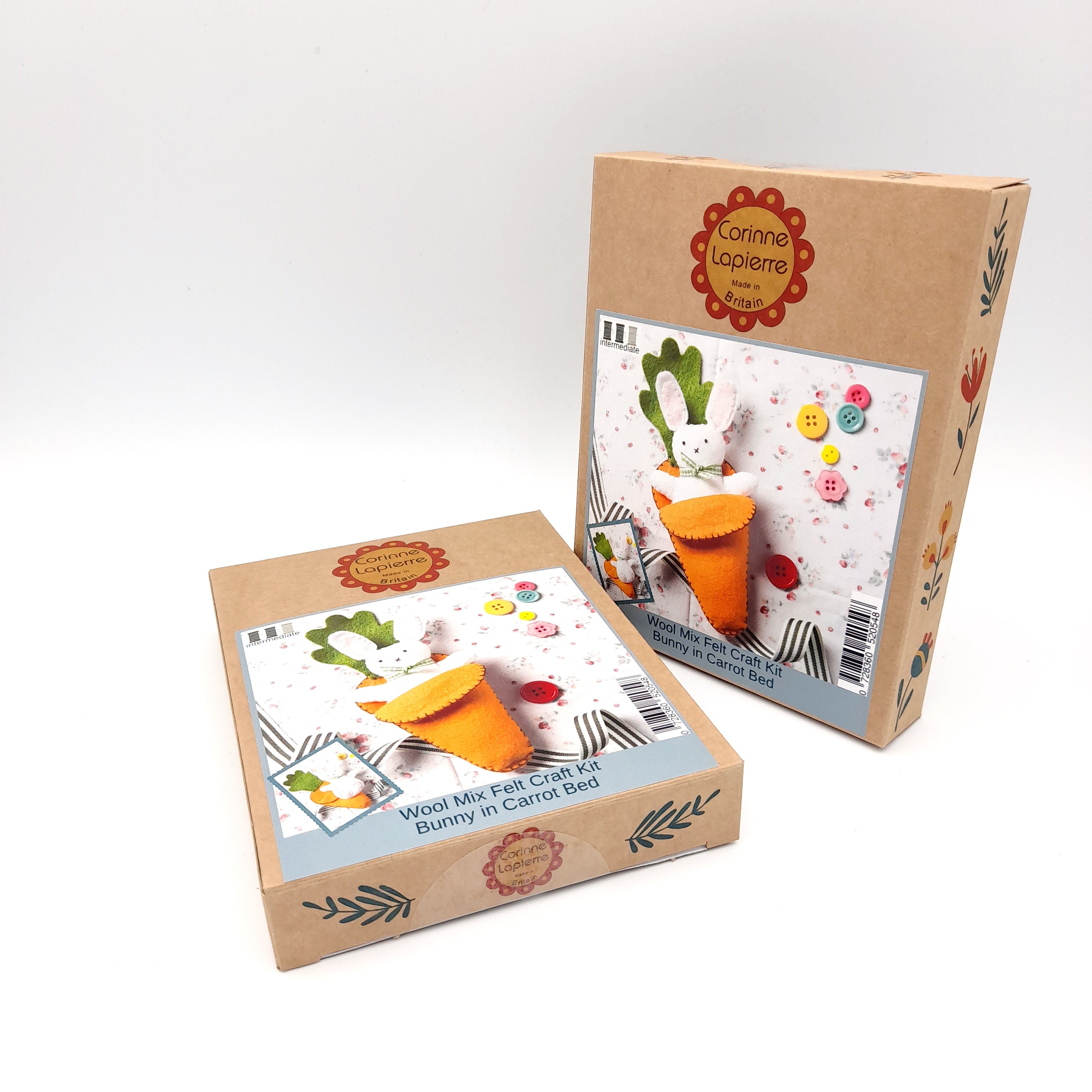Bunny in Carrot Felt Craft Kit
