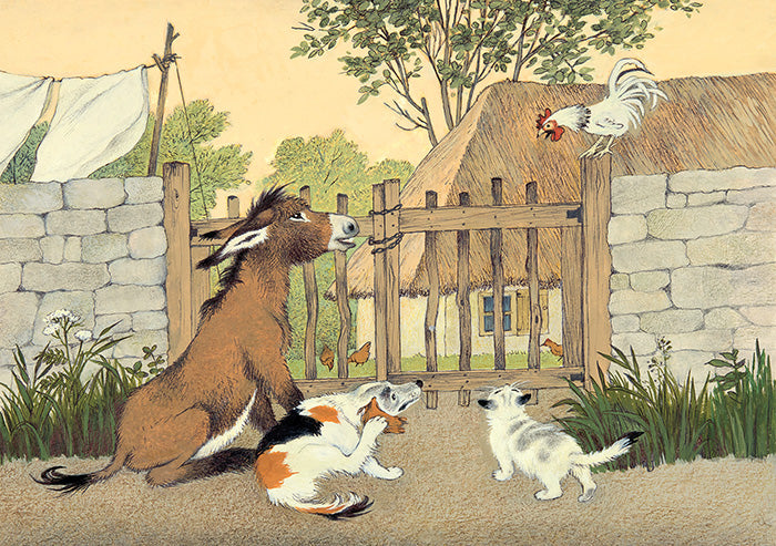 <i>The Musicians of Bremen</i> illustrated by Gerda Muller