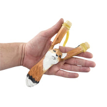 Load image into Gallery viewer, Fox Wooden Slingshot
