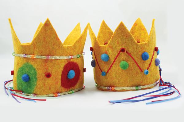 Felted Crown Kit