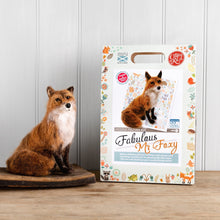 Load image into Gallery viewer, Fabulous Mr. Foxy Needle Felting Kit
