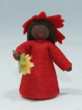 Load image into Gallery viewer, Autumn Leaf Fairy Felted Waldorf Doll - Two Skin Colors
