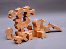 Load image into Gallery viewer, Wooden Stegosaurus Puzzle
