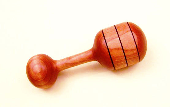 Virginia State Wooden Baby Rattle™
