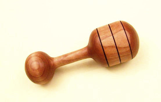 Heirloom Wood Rattle