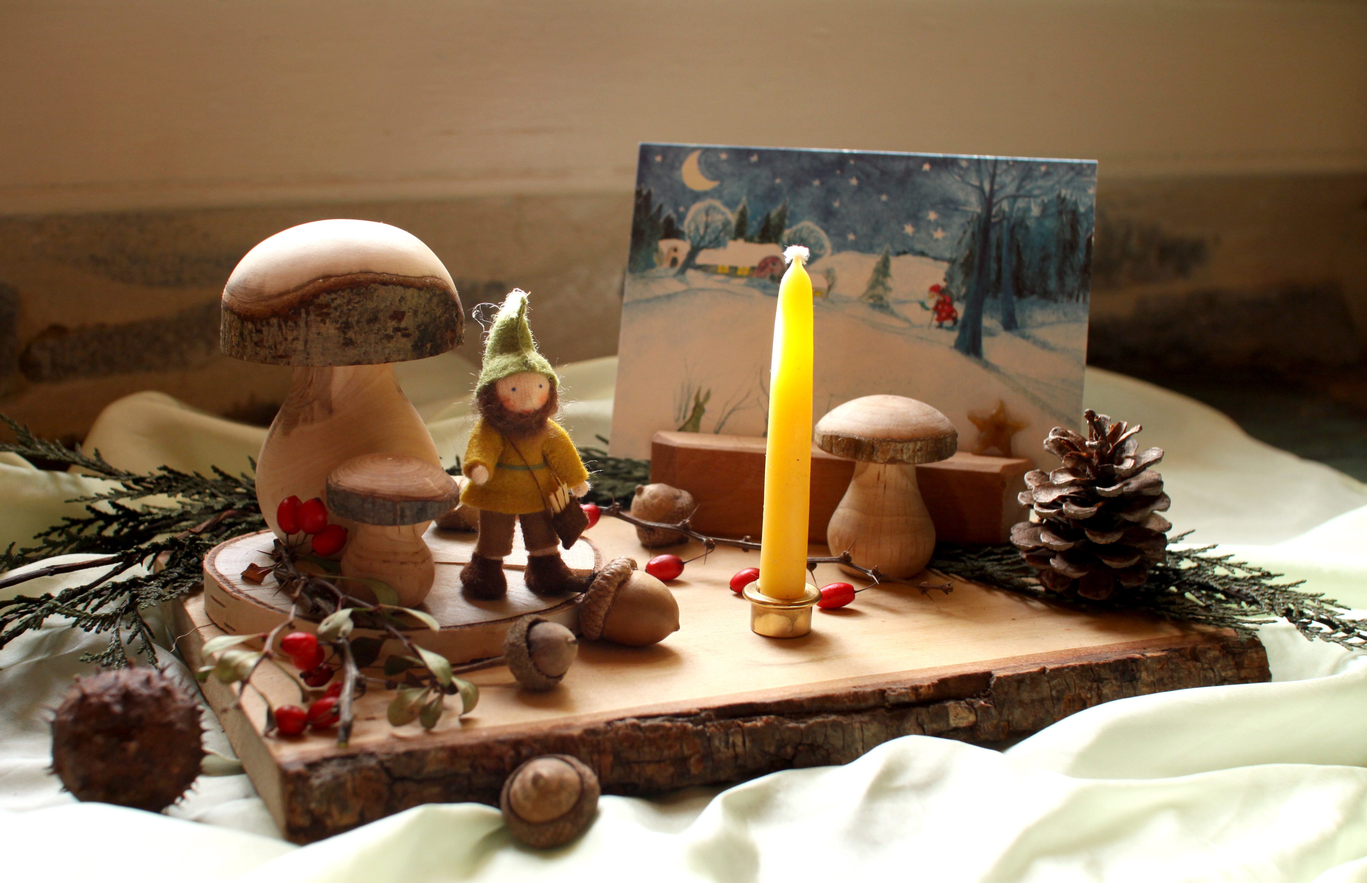 Wooden Toadstools