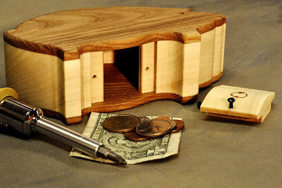 Wooden Piggy Bank