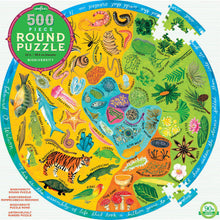 Load image into Gallery viewer, Biodiversity 500 Piece Round Puzzle
