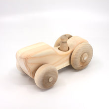 Load image into Gallery viewer, Wooden Toy Tractor
