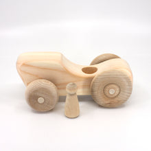 Load image into Gallery viewer, Wooden Toy Tractor
