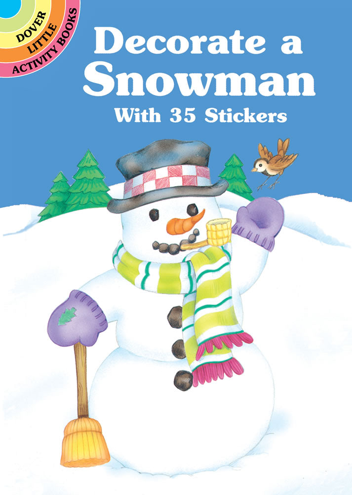 Decorate a Snowman Little Activity Book