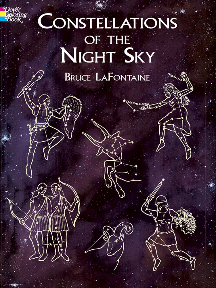 Constellations of the Night Sky Coloring Book