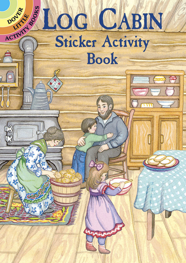 Log Cabin Little Sticker Activity Book